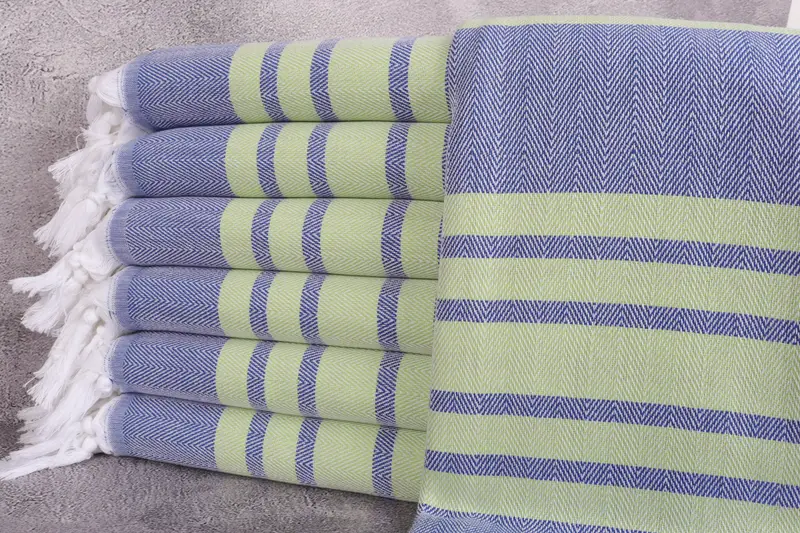 Bridesmaid Gifts Personalized, Personalized Bridesmaid Gift, Custom Wedding Gift, 64x40 Cotton Chevron Towel, Hammam Towel USA, Turkish Towel USA - 1