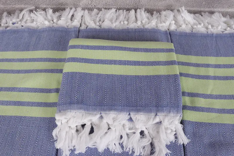 Bridesmaid Gifts Personalized, Personalized Bridesmaid Gift, Custom Wedding Gift, 64x40 Cotton Chevron Towel, Hammam Towel USA, Turkish Towel USA - 4