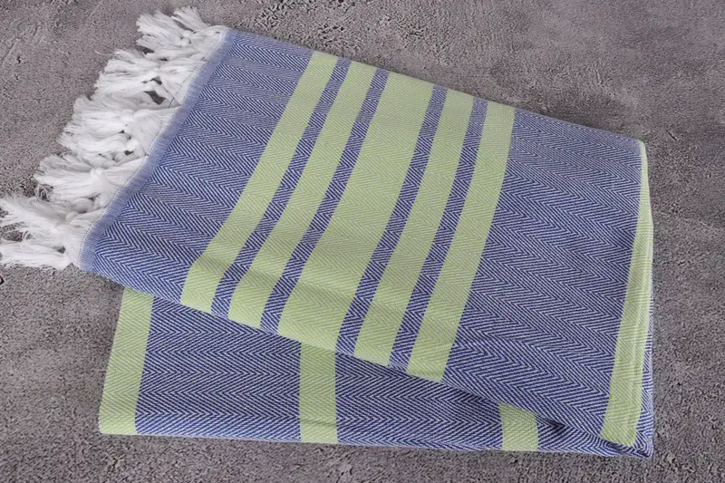 Bridesmaid Gifts Personalized, Personalized Bridesmaid Gift, Custom Wedding Gift, 64x40 Cotton Chevron Towel, Hammam Towel USA, Turkish Towel USA - 6