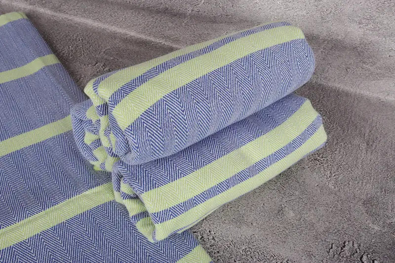 Bridesmaid Gifts Personalized, Personalized Bridesmaid Gift, Custom Wedding Gift, 64x40 Cotton Chevron Towel, Hammam Towel USA, Turkish Towel USA - 7