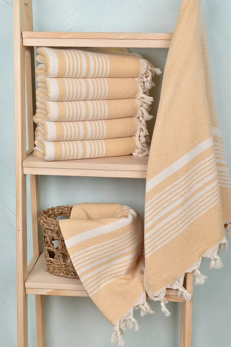 70x40 Cotton Striped Towel, Wedding Gift, Best Friend Christmas Gift, Wedding Favors, Gym Towel, Monogram Turkish Towel, Monogram Towels, Spa Towel - 3