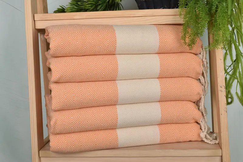 Personalized Kitchen Towel, Personalized Gifts, Bachelorette Towel, Beach Wedding Favor, 36x20 Cotton Diamond Towel, Unique Gift, Bridesmaid Gifts - 1