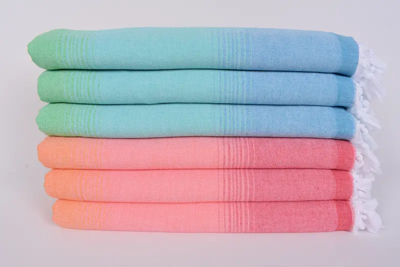 Antibakterielles türkisches Peshtemaltuch, 68x40 Baumwollgestreifte Terry -Handtuch, Brautgeschenk, Custom Beach Handtuch, Wohnkulturgeschenke, Bachelorette Party Geschenke - 2
