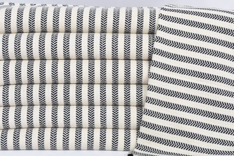 Toalla de mano con monograma, toalla de mano turca, toalla de chevron de algodón 40x18, toalla de pedido a granel, toalla de mano de monograma, regalo de dama de honor personalizado - 2