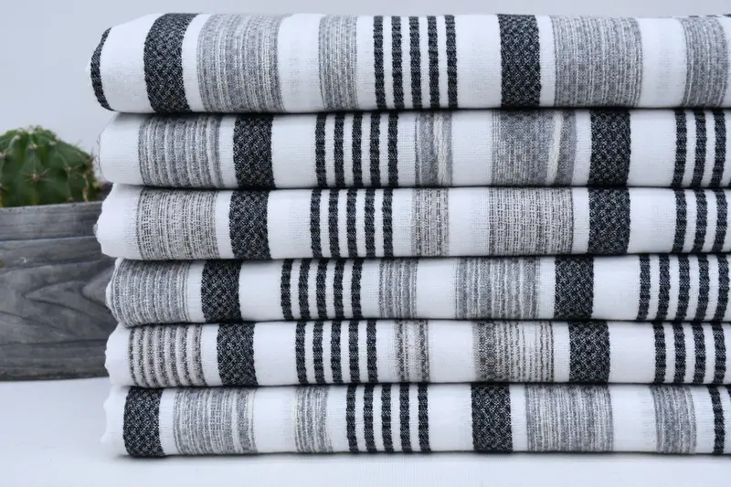 Organic towel, 70x36 Cotton Striped Towel, Bachelorette Party Favors, Beach towel, Turkish bath towel for spa, Unique Gift, Turkish Beach Towel Bulk - 3