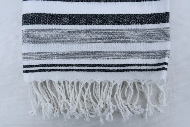 Organic towel, 70x36 Cotton Striped Towel, Bachelorette Party Favors, Beach towel, Turkish bath towel for spa, Unique Gift, Turkish Beach Towel Bulk - 6