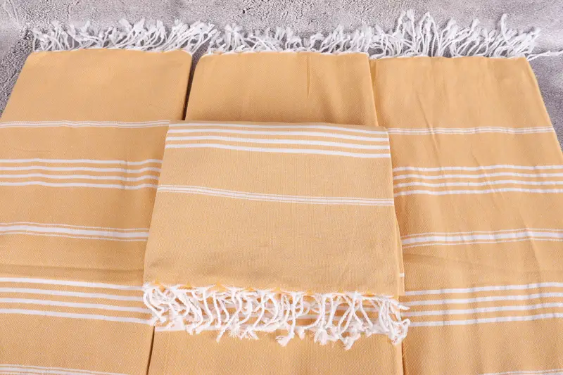 Handmade Turkish Towel, Wedding Gift, Lightweight Turkish towel for beach, Spa Gift, Yoga Towel, Custom Gift, Custom Wedding Towel, Sand-free towel - 4