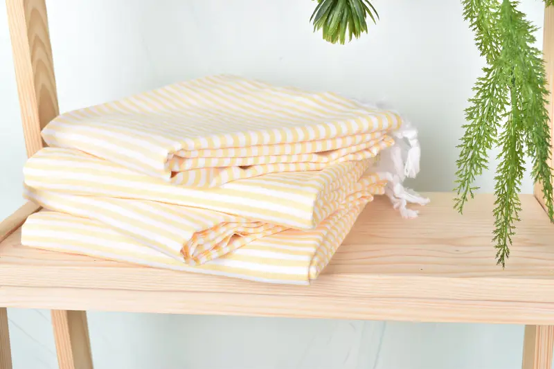 Luxury towel, Custom Gift, 68x36 Cotton Striped Towel, Personalized Turkish Towel, Eco-friendly Turkish peshtemal towel, Valentines Day Gift Idea - 7