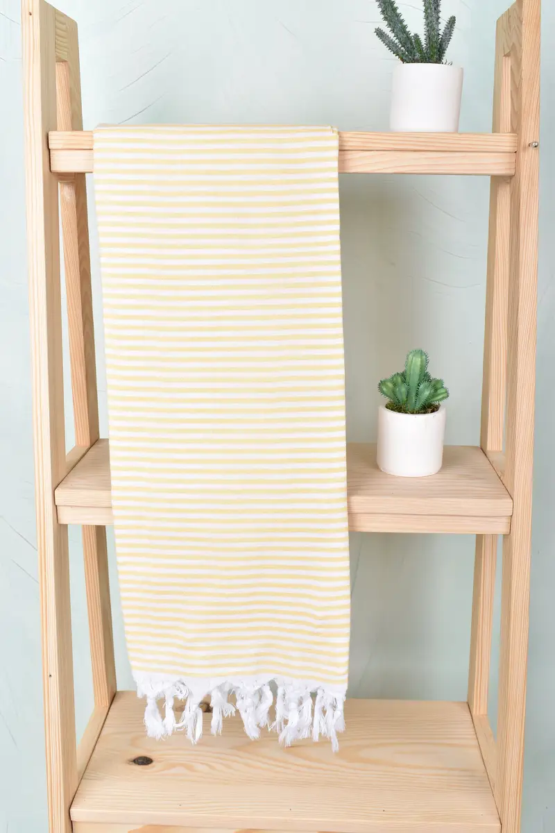 Luxury towel, Custom Gift, 68x36 Cotton Striped Towel, Personalized Turkish Towel, Eco-friendly Turkish peshtemal towel, Valentines Day Gift Idea - 8
