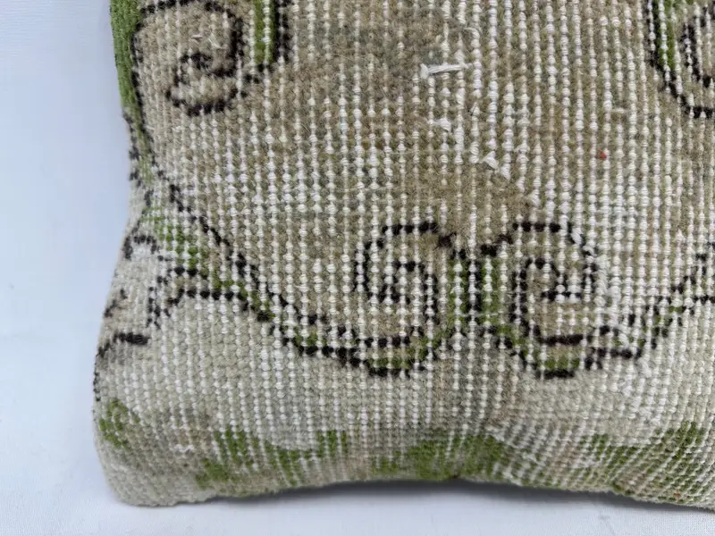 12x12 Inch Southwestern Embroidered Throw Pillow, Handmade Cushion - 2