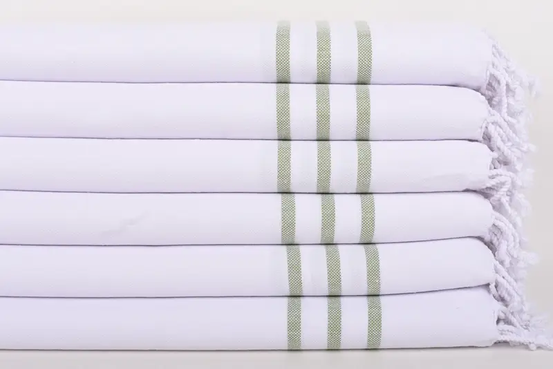 Personalized Gifts, Wedding Favors, Beach Wedding Favor, 40x24 Cotton Striped Towel, Bachelor Gift, Personalized Kitchen Towel, Custom Turkish Towel - 1