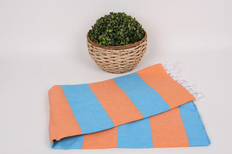 Valentines Day Gift For Him, Holiday Towel, Personalized Beach Towel, Fouta towel, 70x40 Cotton Striped Towel, Monogram Turkish Towel, Wedding Towel - 4