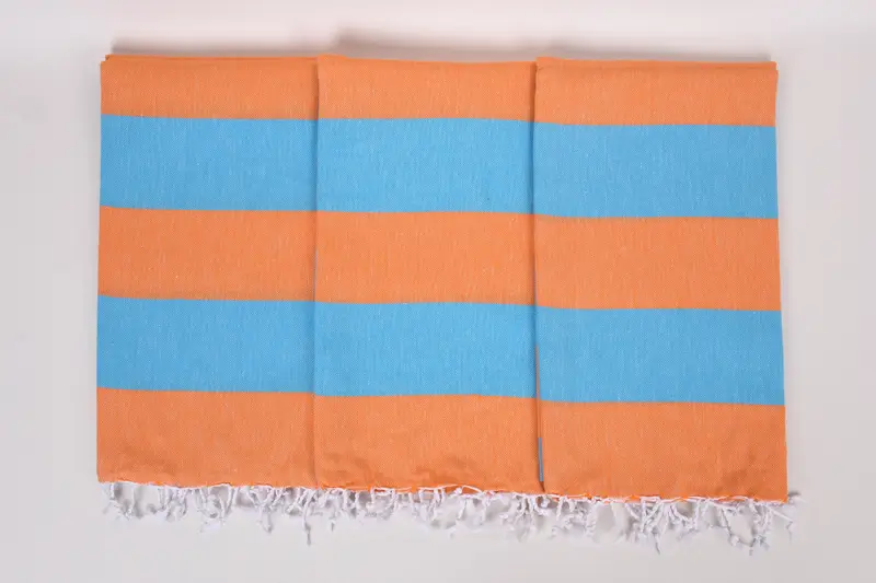 Valentines Day Gift For Him, Holiday Towel, Personalized Beach Towel, Fouta towel, 70x40 Cotton Striped Towel, Monogram Turkish Towel, Wedding Towel - 7