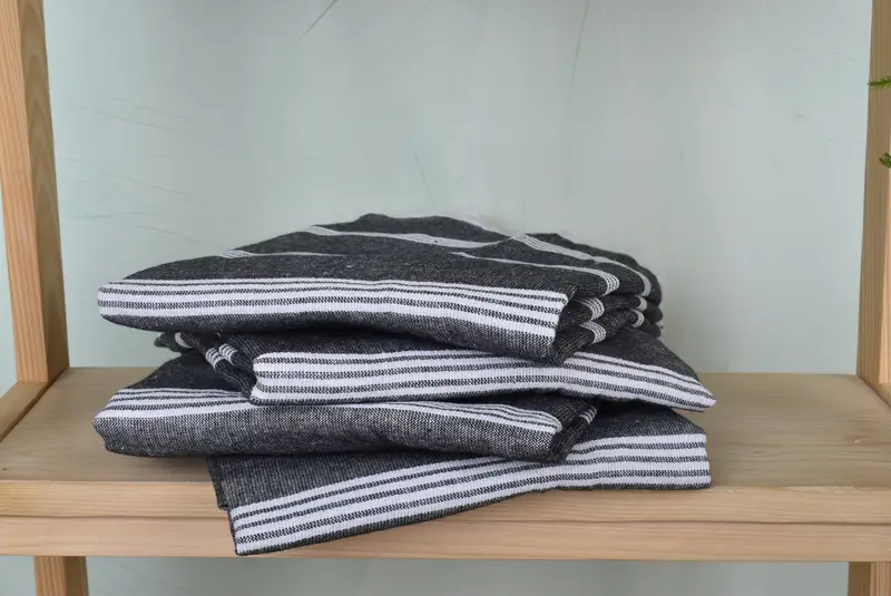 70x30 Cotton Striped Towel, Custom Wedding Gifts, Travel towel, Holiday Towel, Beach Theme Wedding Gift, Gift For Bride, Best Friend Gift, Spa Towel - 7