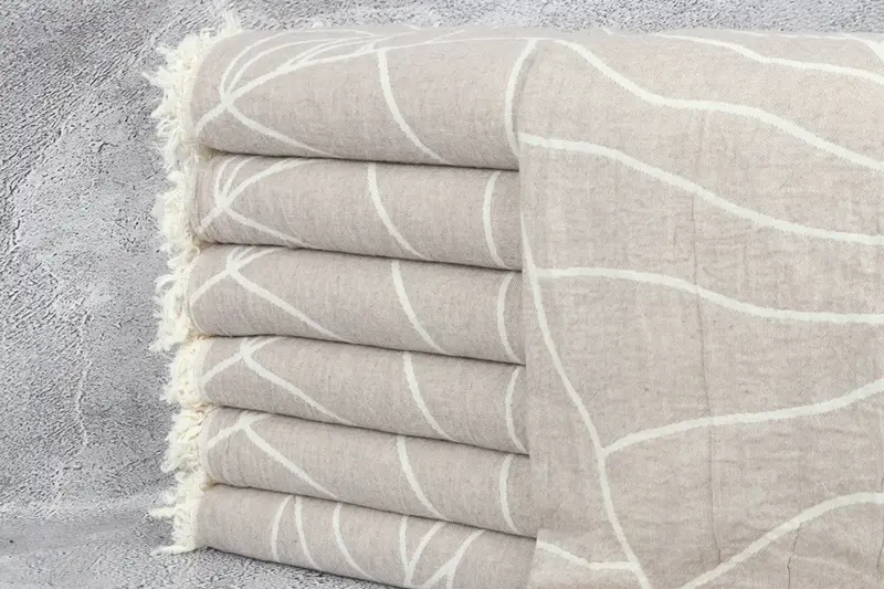 Xmas Gifts, Luxury Turkish beach towel with fringe, Personalized Beach Towel, Bachelorette Gifts, 68x40 Cotton Floral Patterned Towel, Turkish towel - 1