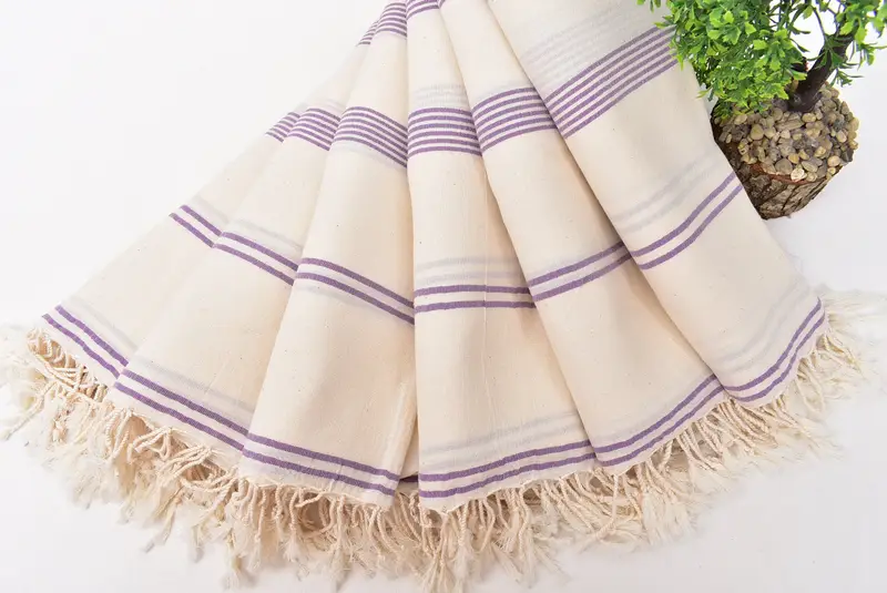 Monogram Turkish Towel, 80x36 Cotton Striped Towel, Organic Beach Towel, Bachelorette Favors Beach, Turkish beach towel, Gifts For Him, Gift For Mom - 4