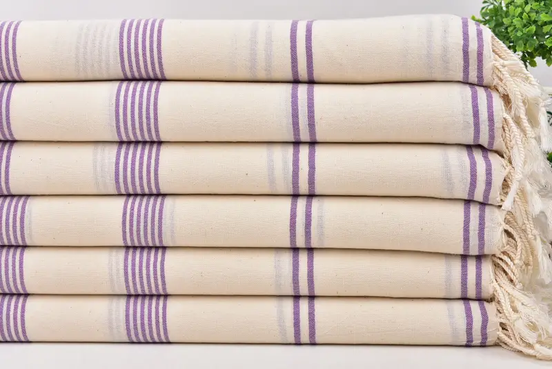 Monogram Turkish Towel, 80x36 Cotton Striped Towel, Organic Beach Towel, Bachelorette Favors Beach, Turkish beach towel, Gifts For Him, Gift For Mom - 3
