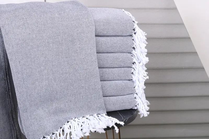 Wedding For Favor, 70x40 Cotton Solid Towel, Custom Wedding Gifts, Spa Gift Towel, Scarf Towel, Absorbent Turkish towel, Personalized Beach Towel - 1