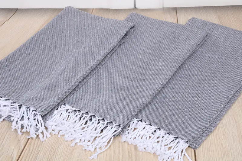 Wedding For Favor, 70x40 Cotton Solid Towel, Custom Wedding Gifts, Spa Gift Towel, Scarf Towel, Absorbent Turkish towel, Personalized Beach Towel - 6