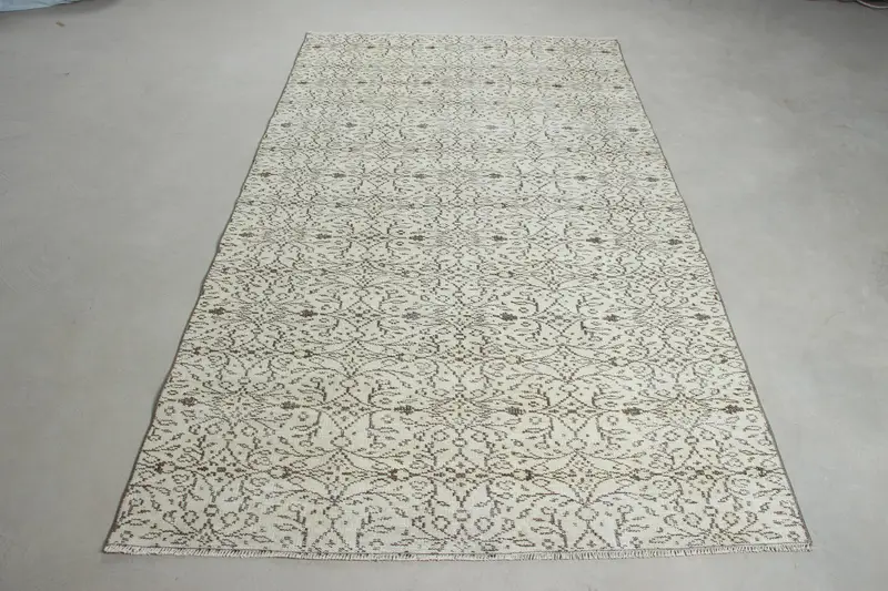 Yeşil Güneybatı Halısı, 4,7x8,2 ft Zarif Dekor