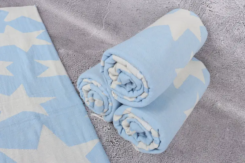 Sand-free towel, Bachelor Towel, Monogram Turkish Towel, Bachelor Party Favors, 68x36 Cotton Star Design Towel, Turkish Towel USA, Spa Gift Towel - 8