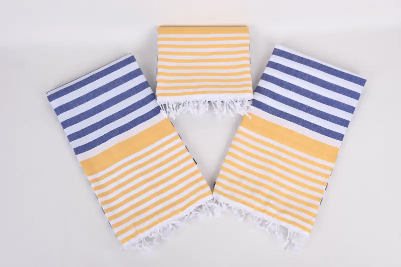 Custom Towel, Bridal Party Gifts, Personalized Towel Gift, Peshtemal Towel, Quick-Dry Beach Towel, 68x36 Cotton Striped Towel, Large Turkish Towel - 6