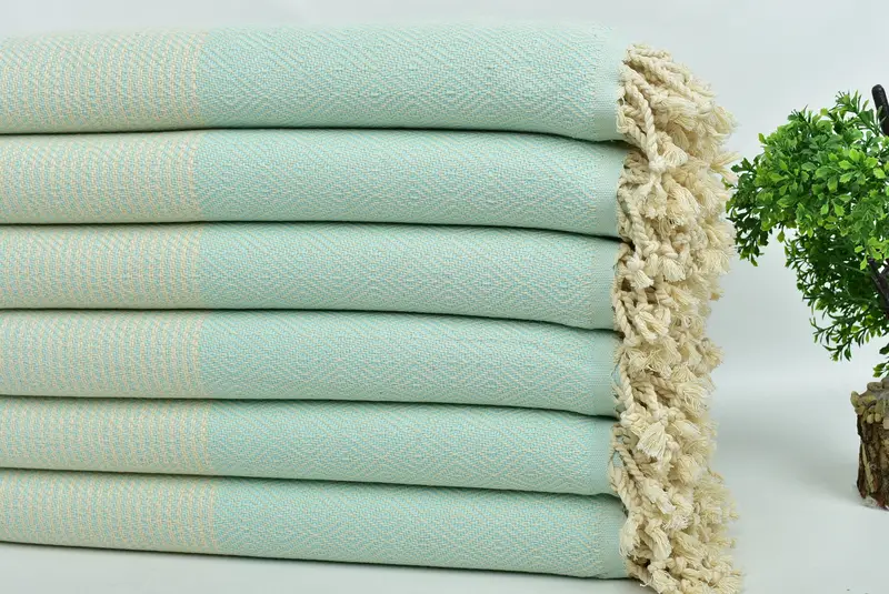 Guest Towel, 70x40 Cotton Diamond Towel, Turkish towel, Girls Weekend Getaways Ideas, Gift For Best Friend, Personalized Beach Towel, Wedding Favors - 3