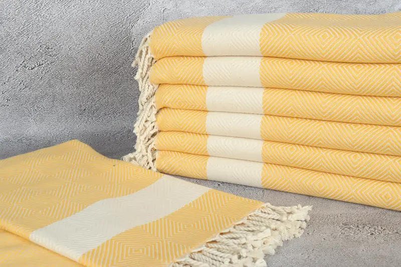 Hammam towel, Towel With Name, Quick-Dry Beach Towel, 80x40 Cotton Diamond Towel, Wedding Gifts Towel, Valentines Day Gift, Turkish Towel Monogram - 2