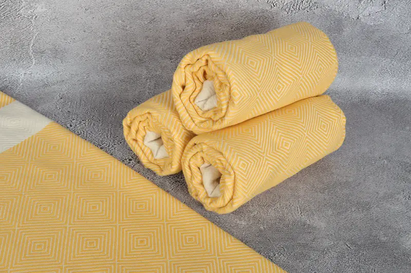 Hammam towel, Towel With Name, Quick-Dry Beach Towel, 80x40 Cotton Diamond Towel, Wedding Gifts Towel, Valentines Day Gift, Turkish Towel Monogram - 8