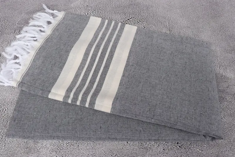 Bachelorette Party Items, 70x40 Cotton Striped Towel, Turkish Bath Towel USA, Turkish Towel USA, Embroidery Towels, Best Beach Towel, Hammam towel - 6