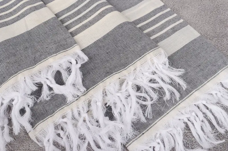 Bachelorette Party Items, 70x40 Cotton Striped Towel, Turkish Bath Towel USA, Turkish Towel USA, Embroidery Towels, Best Beach Towel, Hammam towel - 5