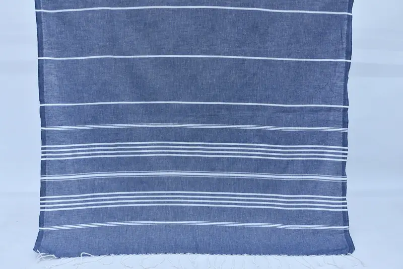 Housewarming Gift, Sand-free towel, Personalized Gift For Him, Sand-resistant towel, Turkish Towel Beach Towel, 76x40 Cotton Striped Towel - 7