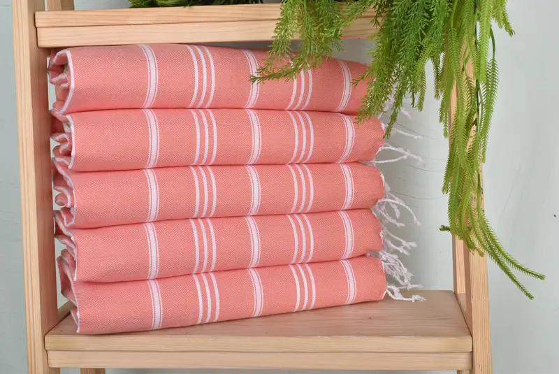 Brautjungfern Geschenktuch, Spahandtuch, benutzerdefiniertes Namen Handtuch, türkisches Geschirrtuch, Monogramm Küchentuch, 40x24 Baumwollstreife Handtuch, Brautjungferngeschenke - 1