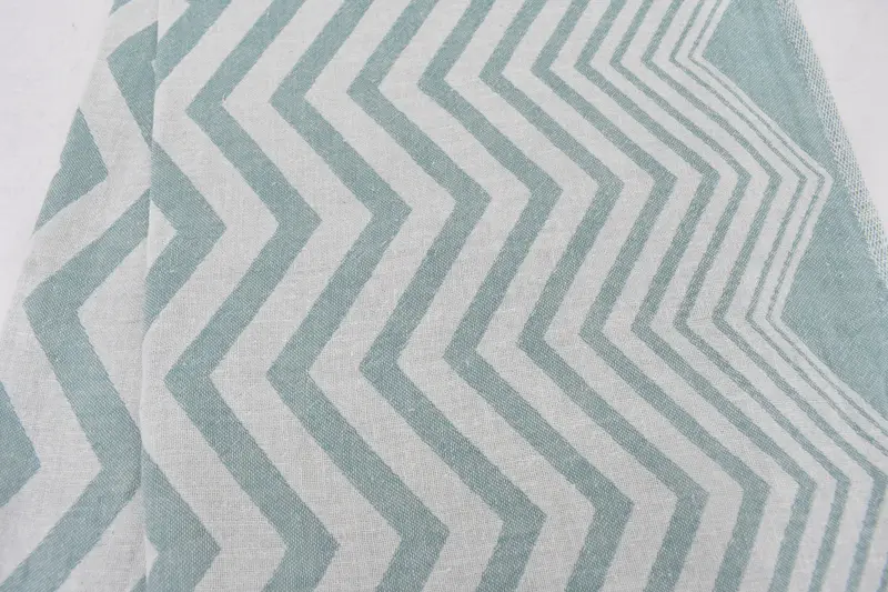 40x24 Cotton Zigzag Design Towel, Bridal Shower Favor, Turkish Towel Hand Towel, Custom Hand Towel, Kitchen Towel, Embroidery Towel, Monogram Towels - 6