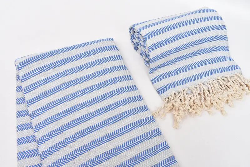 Home Decor Gifts, Custom Wedding Towel, Beach towel, Beach Size Towel, Personalized Gifts, 70x40 Cotton Herringbone Towel, Wedding Shower Gift - 7