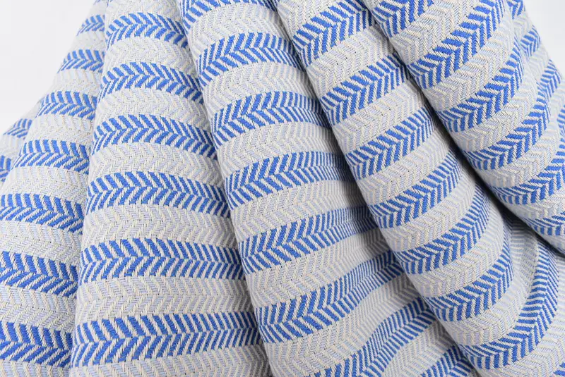 Home Decor Gifts, Custom Wedding Towel, Beach towel, Beach Size Towel, Personalized Gifts, 70x40 Cotton Herringbone Towel, Wedding Shower Gift - 5
