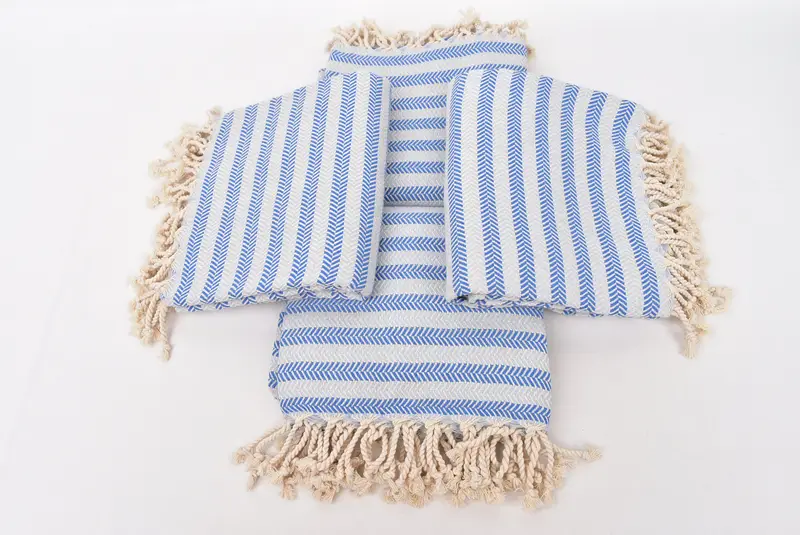 Home Decor Gifts, Custom Wedding Towel, Beach towel, Beach Size Towel, Personalized Gifts, 70x40 Cotton Herringbone Towel, Wedding Shower Gift - 6