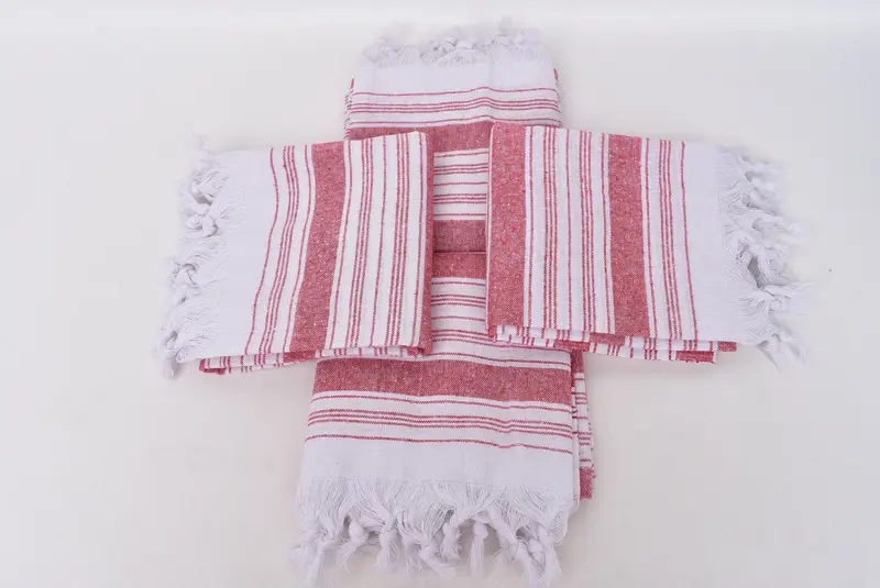 Embroidery Towels, Monogrammed Beach Towel, Bachelor Gifts, Beach towel, Travel Towel, 68x32 Cotton Striped Towel, Turkish beach towel with fringe - 6