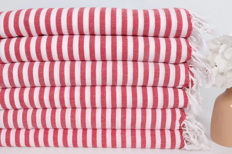 Bridesmaid Gifts, Bachelorette Gifts, Monogram Hand Towel, Gifts For Him, Bathroom Towels, Bachelorette Towel, 48x40 Cotton Striped Towel - 3