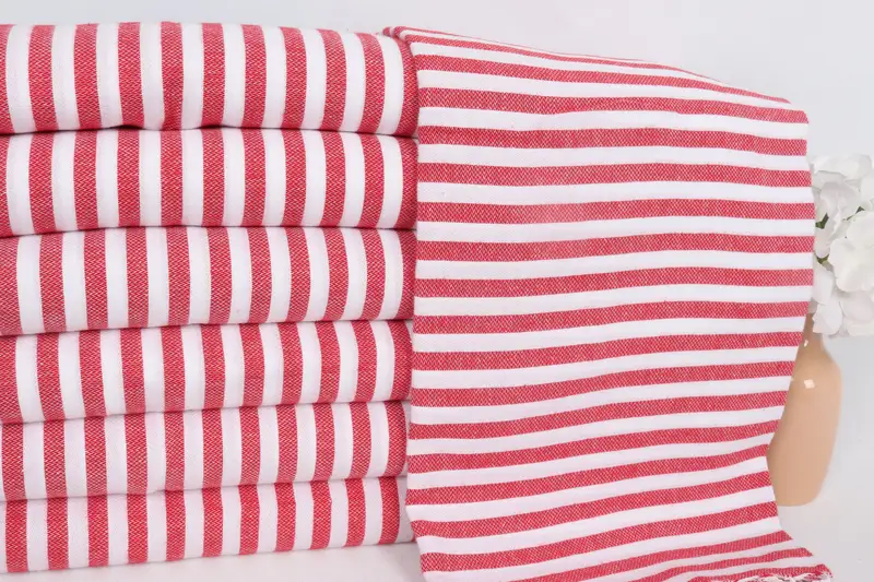 Bridesmaid Gifts, Bachelorette Gifts, Monogram Hand Towel, Gifts For Him, Bathroom Towels, Bachelorette Towel, 48x40 Cotton Striped Towel - 2