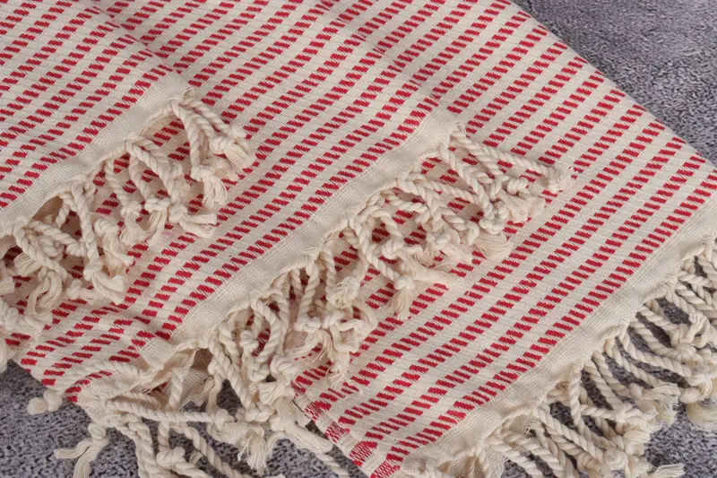 Personalized Kitchen Towel, Personalized Gift, Valentines Day Gift Idea, Turkish Tea Towel, Valentine Day Gift For Her, 40x20 Cotton Polka Dot Towel - 5