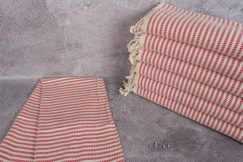 Personalized Kitchen Towel, Personalized Gift, Valentines Day Gift Idea, Turkish Tea Towel, Valentine Day Gift For Her, 40x20 Cotton Polka Dot Towel - 2