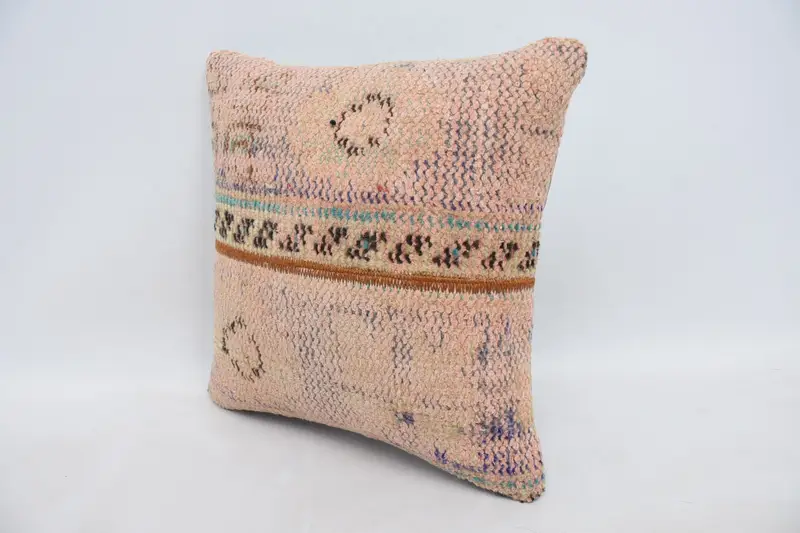 16x16 Blue Cushion Case, Pillow, Home Decor Pillow, Armchair Pillow Sham, Pillow for Couch, Pillow for Sofa, Colorful Cushion Cover - 4