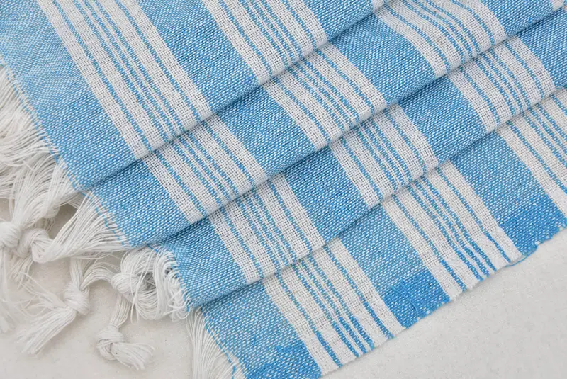 Custom Wedding Gifts, Holiday Towel, 70x40 Cotton Striped Towel, Thin towel, Handmade Gift, Wedding Towel, Personalize Gift, Bachelor Party Favors - 8