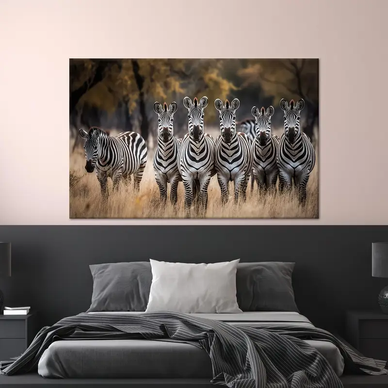 Wildlife Forest Canvas: Printed Art of Wild Animals