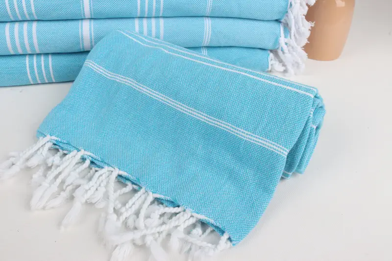 Custom Wedding Gift, 70x40 Cotton Striped Towel, Summer Gift, Quick-Dry Beach Towel, Employee Gifts, Turkish Bath Towel Set, Turkish Bath Towel USA - 4