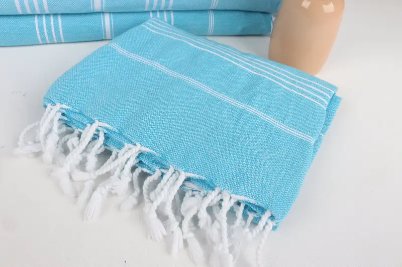 Custom Wedding Gift, 70x40 Cotton Striped Towel, Summer Gift, Quick-Dry Beach Towel, Employee Gifts, Turkish Bath Towel Set, Turkish Bath Towel USA - 5