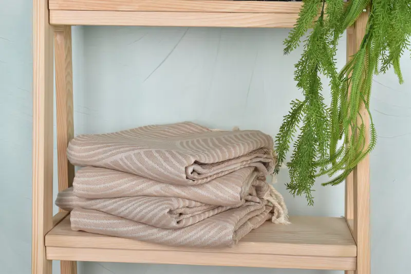 Hammam Towel USA, 70x38 Cotton Striped Design Towel, Unique Gift, Custom Towel, Large Turkish Towel, Custom Wedding Towel, Bridal Shower Gift - 8