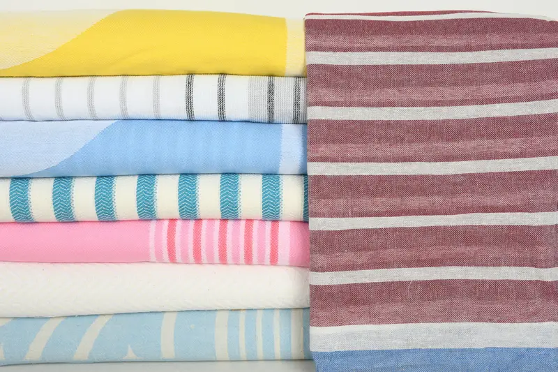 Gift For Her, Wedding For Favor, Beach Towel Gift, 70x40 Cotton Set of 8 Towel, Turkish Towel Beach Towel, Turkish hand towel, Decorative Towel - 2