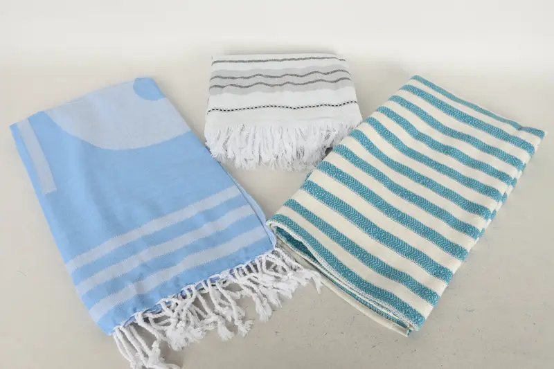 Gift For Her, Wedding For Favor, Beach Towel Gift, 70x40 Cotton Set of 8 Towel, Turkish Towel Beach Towel, Turkish hand towel, Decorative Towel - 5